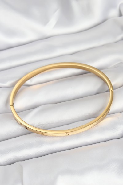 316l çelik Gold Renk 65 Mm İnce Kadın Kelepçe Bileklik 316l çelik Gold Renk 65 Mm İnce Kadın Kelepçe Bileklik