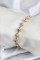 Pirinç Vip Seri Gold Renk Topçuk Model Kadın Bileklik Pirinç Vip Seri Gold Renk Topçuk Model Kadın Bileklik