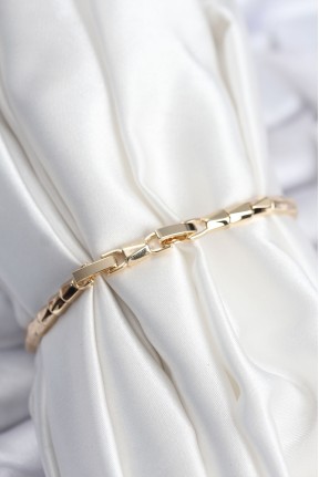 Pirinç Vip Seri Gold Renk Zirkon Taşlı Yıldız Model Kadın Bileklik Pirinç Vip Seri Gold Renk Zirkon Taşlı Yıldız Model Kadın Bileklik