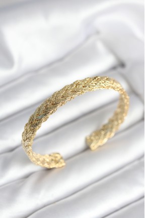 Ezme Zincir Model Gold Renk Kadın Bileklik Ezme Zincir Model Gold Renk Kadın Bileklik