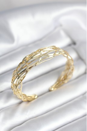 Gold Renk Pirinç Vintage Kadın Bileklik Gold Renk Pirinç Vintage Kadın Bileklik