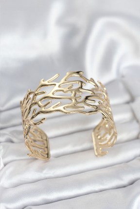 Pirinç Gold Renk Vintage Model Kadın Bileklik Pirinç Gold Renk Vintage Model Kadın Bileklik
