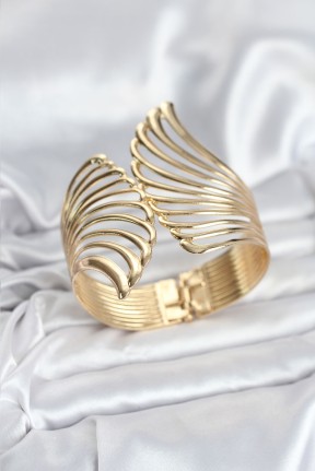 Pirinç Gold Renk Vintage Kadın Bileklik Pirinç Gold Renk Vintage Kadın Bileklik