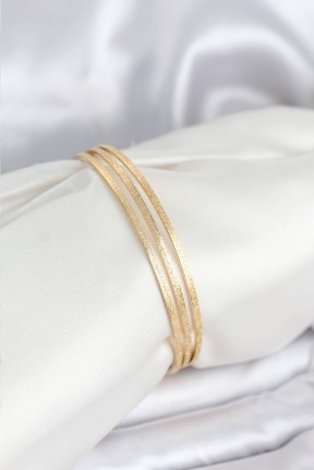 316l çelik Gold Renk Simli Model Ajda 65 Mm Kadın Bileklik 316l çelik Gold Renk Simli Model Ajda 65 Mm Kadın Bileklik