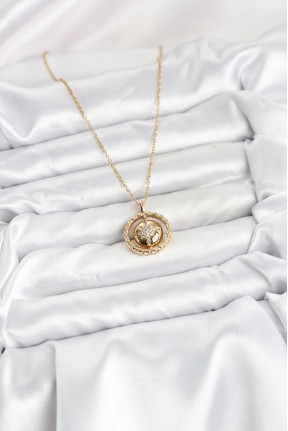 316l çelik Zincir Gold Renk Kutup Yıldızı Model Kadın Kolye 316l çelik Zincir Gold Renk Kutup Yıldızı Model Kadın Kolye