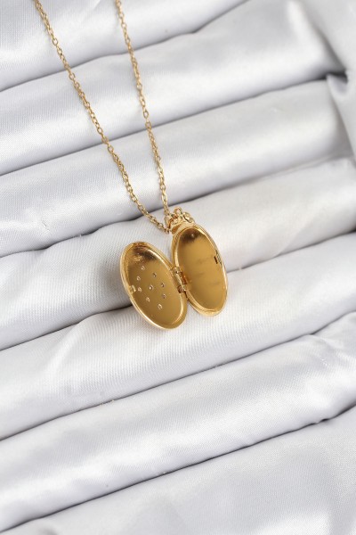 316l çelik Zincir Gold Renk Kapaklı Açılabilir Model Kadın Kolye 316l çelik Zincir Gold Renk Kapaklı Açılabilir Model Kadın Kolye