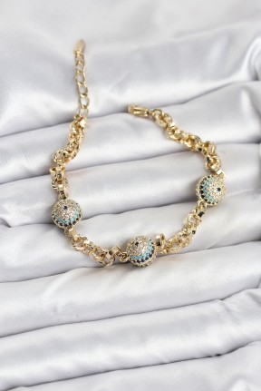 Xuping Vip Nazarlı Gold Renk Bileklik Xuping Vip Nazarlı Gold Renk Bileklik