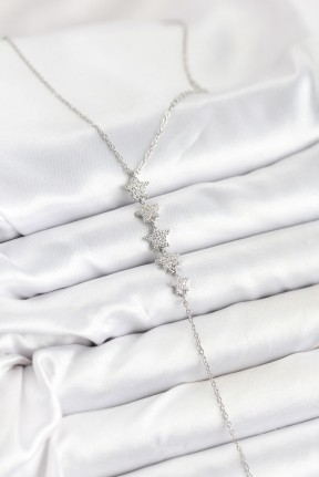 316l çelik Zincir Gümüş Renk Yıldız Model Y Kolye 316l çelik Zincir Gümüş Renk Yıldız Model Y Kolye