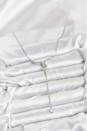 316l çelik Zincir Gümüş Renk Yılan Model Y Kolye 316l çelik Zincir Gümüş Renk Yılan Model Y Kolye