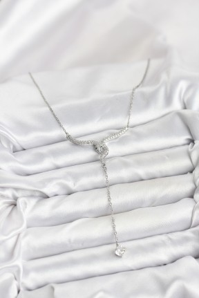 316l çelik Zincir Gümüş Renk Yılan Model Y Kolye 316l çelik Zincir Gümüş Renk Yılan Model Y Kolye