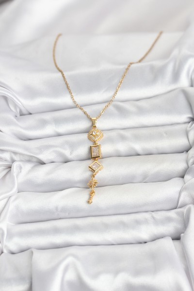 316l çelik Zincir Gold Renk Kutup Yıldızı Enerji Model Kadın Y Kolye 316l çelik Zincir Gold Renk Kutup Yıldızı Enerji Model Kadın Y Kolye