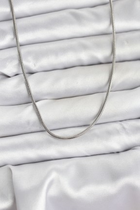 316l çelik Zincir Gümüş Renk 60 Cm Yılan Zincir Kadın Kolye 316l çelik Zincir Gümüş Renk 60 Cm Yılan Zincir Kadın Kolye