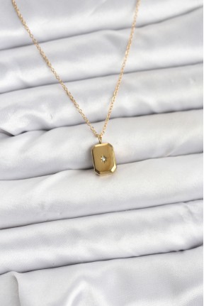 316l çelik Zincir Gold Renk Minimal Kutup Yıldızı Model Kadın Kolye 316l çelik Zincir Gold Renk Minimal Kutup Yıldızı Model Kadın Kolye