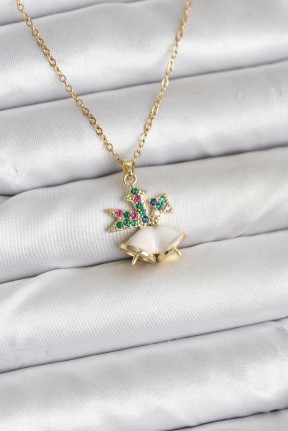 316l çelik Zincir Gold Renk Chirtsmas Bell Model Yılbaşı Temalı Kadın Kolye 316l çelik Zincir Gold Renk Chirtsmas Bell Model Yılbaşı Temalı Kadın Kolye