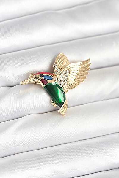 Sinek Kuşu Model Broş