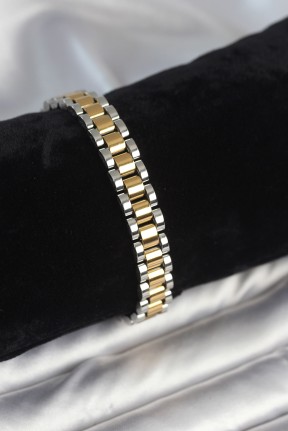 316l çelik Gold Ve Gümüş Renk 9 Mm Kalınlık Erkek Bileklik 316l çelik Gold Ve Gümüş Renk 9 Mm Kalınlık Erkek Bileklik