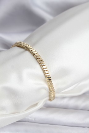 14k Gold Renk Kaplama Kare Zincir Model Cm Kadın Bileklik 14k Gold Renk Kaplama Kare Zincir Model Cm Kadın Bileklik