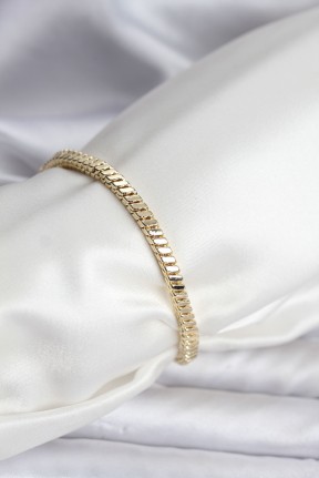 14k Gold Renk Kaplama Kare Zincir Model Cm Kadın Bileklik 14k Gold Renk Kaplama Kare Zincir Model Cm Kadın Bileklik