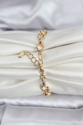 14k Gold Renk Kaplama Lazerli Zincir Model Cm Kadın Bileklik 14k Gold Renk Kaplama Lazerli Zincir Model Cm Kadın Bileklik