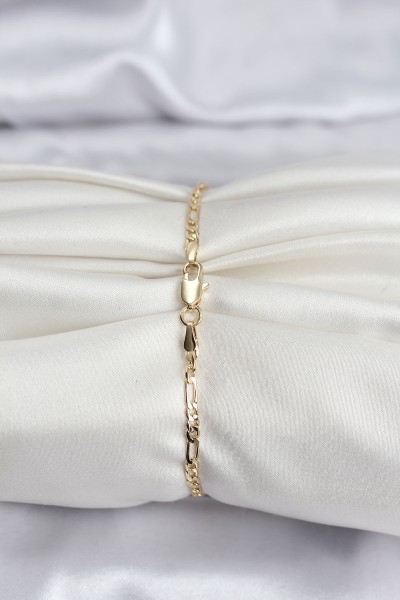 14k Gold Renk Kaplama Minimal Zincir Model Cm Kadın Bileklik 14k Gold Renk Kaplama Minimal Zincir Model Cm Kadın Bileklik