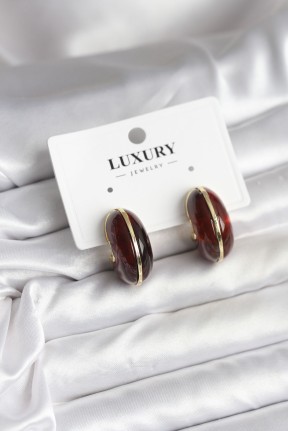 Pirinç Vintage Kadın Küpe Pirinç Vintage Kadın Küpe