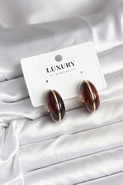 Pirinç Vintage Kadın Küpe Pirinç Vintage Kadın Küpe