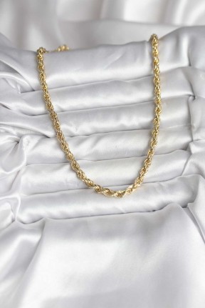 14k Gold Renk Kaplama Burgu Model Cm Kadın Kolye 14k Gold Renk Kaplama Burgu Model Cm Kadın Kolye