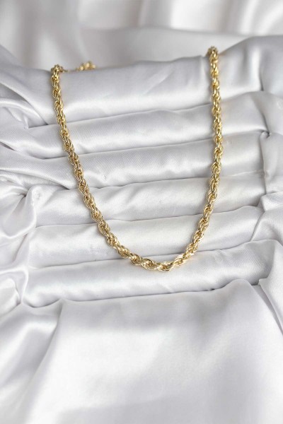 14k Gold Renk Kaplama Burgu Model Cm Kadın Kolye 14k Gold Renk Kaplama Burgu Model Cm Kadın Kolye