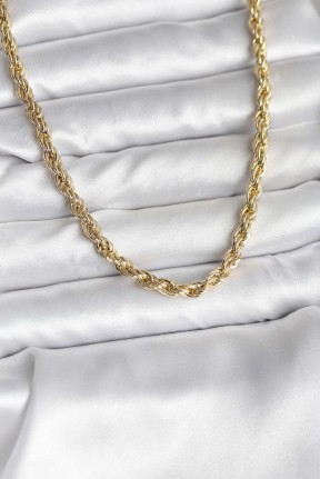 14k Gold Renk Kaplama Burgu Model Cm Kadın Kolye 14k Gold Renk Kaplama Burgu Model Cm Kadın Kolye