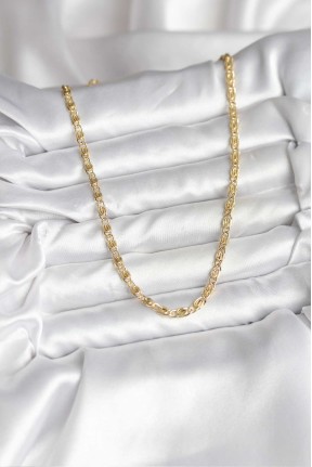 14k Gold Renk Kaplama Zincir Model Cm Kadın Kolye 14k Gold Renk Kaplama Zincir Model Cm Kadın Kolye