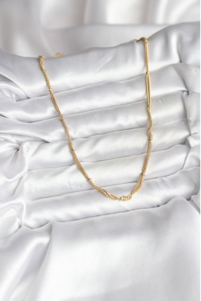 14k Gold Renk Kaplama Topçuk Zincirli Model Cm Kadın Kolye 14k Gold Renk Kaplama Topçuk Zincirli Model Cm Kadın Kolye