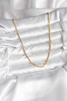 14k Gold Renk Kaplama Topçuk Zincirli Model Cm Kadın Kolye 14k Gold Renk Kaplama Topçuk Zincirli Model Cm Kadın Kolye