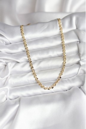 14k Gold Renk Kaplama Zincir Model Cm Kadın Kolye 14k Gold Renk Kaplama Zincir Model Cm Kadın Kolye