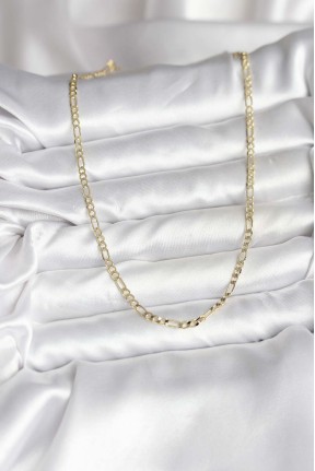 14k Gold Renk Kaplama Kuşgözü Zincir Model Pirinç Cm Kadın Kolye 14k Gold Renk Kaplama Kuşgözü Zincir Model Pirinç Cm Kadın Kolye