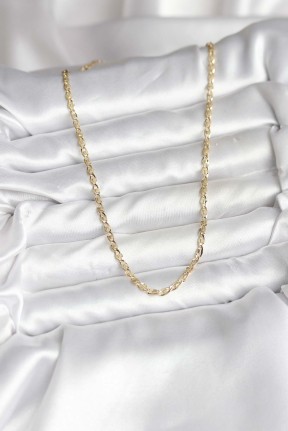 14k Gold Renk Kaplama Ezme Plaka Model Cm Kadın Kolye 14k Gold Renk Kaplama Ezme Plaka Model Cm Kadın Kolye