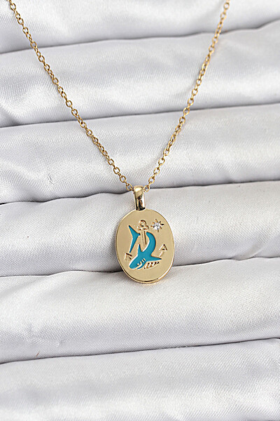 316l çelik Zincir Gold Renk Shark Figür Kadın Kolye 316l çelik Zincir Gold Renk Shark Figür Kadın Kolye