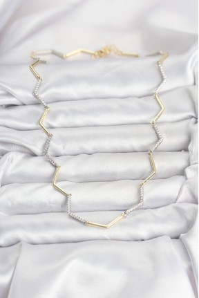 Vip Seri Zikzak Model Kadın Kolye Vip Seri Zikzak Model Kadın Kolye