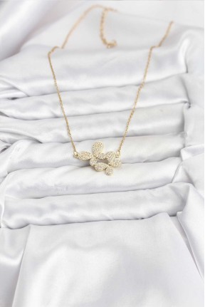 316l çelik Zincir Gold Renk Zirkon Taşlı Kelebek Model Kadın Kolye 316l çelik Zincir Gold Renk Zirkon Taşlı Kelebek Model Kadın Kolye