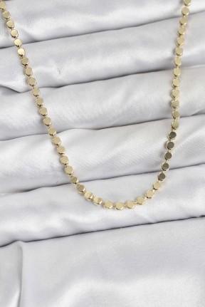 316l çelik Zincir Gold Renk Ezme Zincir Model 65 Cm Kadın Kolye 316l çelik Zincir Gold Renk Ezme Zincir Model 65 Cm Kadın Kolye