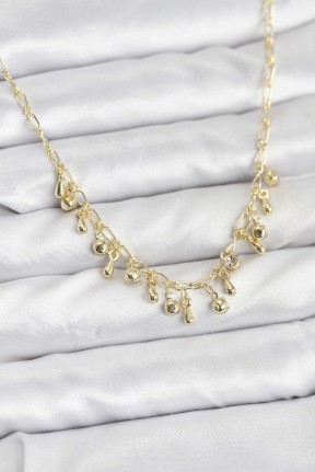 316l çelik Zincir Gold Renk Kadın Kolye 316l çelik Zincir Gold Renk Kadın Kolye