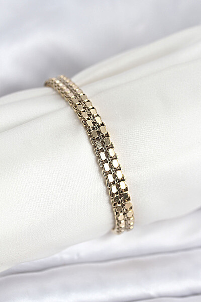 316l çelik Gold Renk Kadın Bileklik