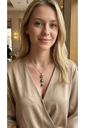 316l çelik Vintage Model Kadın Kolye