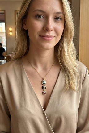 316l çelik Vintage Model Kadın Kolye