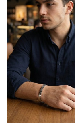 316l çelik Gümüş Renk Ayetel Kürsi Yazılı Bileklik