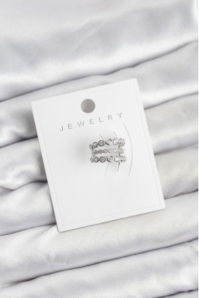 Gümüş Renk Zirkon Taşlı Pirinç Kıkırdak Earcuff Küpe Gümüş Renk Zirkon Taşlı Pirinç Kıkırdak Earcuff Küpe