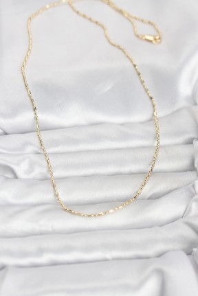 Cm 14k Gold Renk Zincirli 60 Cm Kadın Kolye Cm 14k Gold Renk Zincirli 60 Cm Kadın Kolye