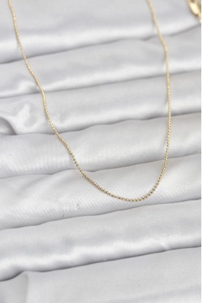Cm 14k Gold Renk İnce Top Zincirli 60 Cm Kadın Kolye Cm 14k Gold Renk İnce Top Zincirli 60 Cm Kadın Kolye