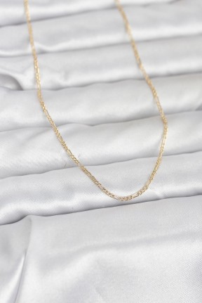 Cm 14k Gold Renk 60 Cm Zincirli Kadın Kolye