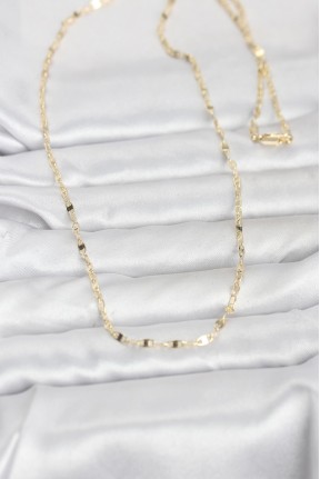 Cm 14k Gold Renk Yassı Gemici Zincir Model 60 Cm Kadın Kolye Cm 14k Gold Renk Yassı Gemici Zincir Model 60 Cm Kadın Kolye