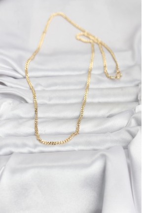 Cm 14k Gold Renk 60 Cm Zincir Kadın Kolye Cm 14k Gold Renk 60 Cm Zincir Kadın Kolye